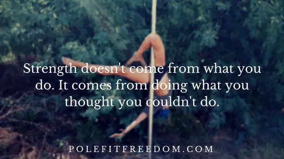 Inspirational Pole Dancing Quotes
