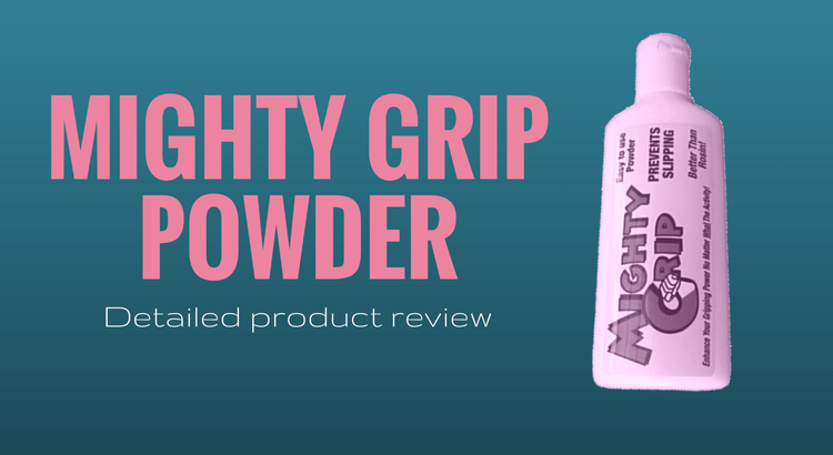 MIGHTY GRIP POWDER As used by Professionals Prevents fingers Slipping 