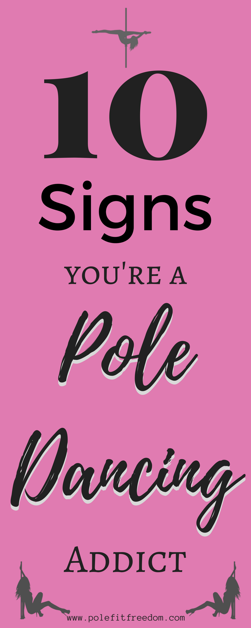 10 signs you're a pole addict | Pole Dancing | Pole Fitness Inspiration #PoleDancing #PoleFitness #PoleAddict