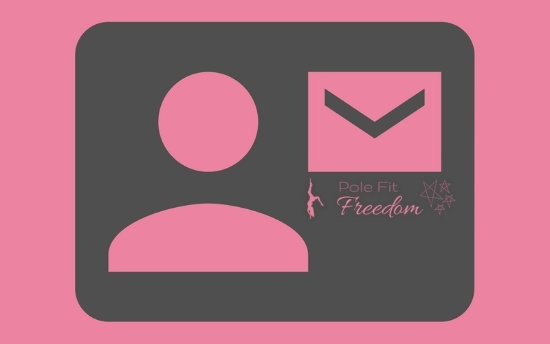 Join Pole Fit Freedom's E-mail List