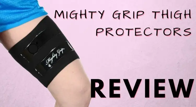 Mighty grip thigh protectors