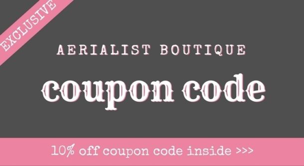 Aerialist Boutique Coupon Code Exclusive 10 Off Pole Aerial Fashion